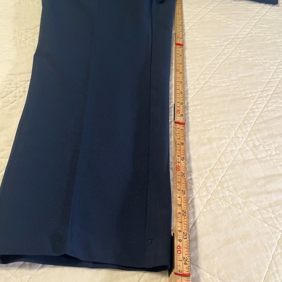 ADIDAS Women’s Ankle Pull on Pants Large Navy Blue Golf Outdoors MSRP $80 NWT - Picture 10 of 12